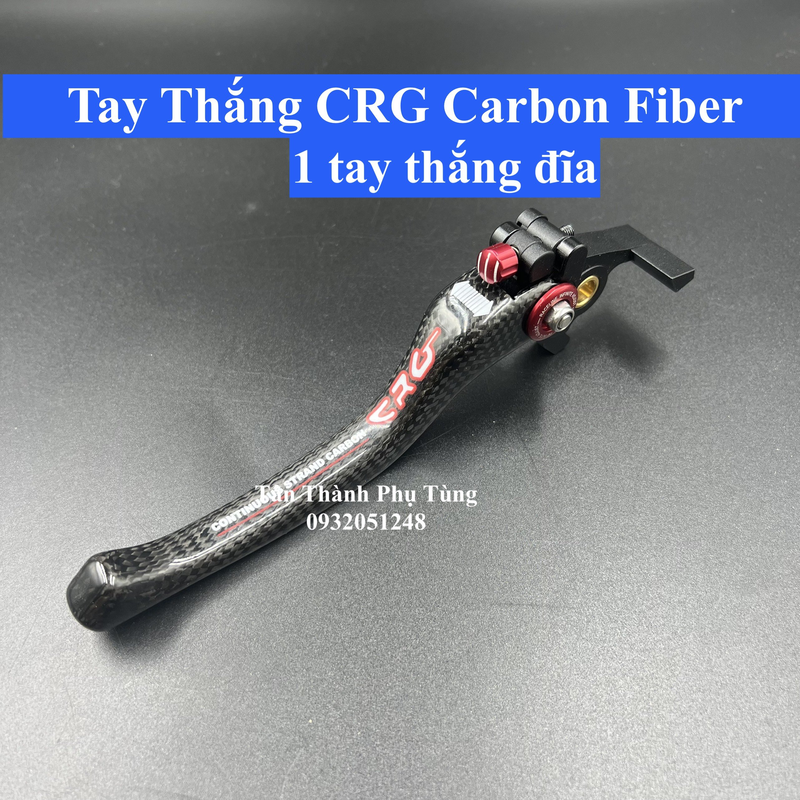 Tay thắng CRG Carbon Fiber thắng đĩa( 1 tay)