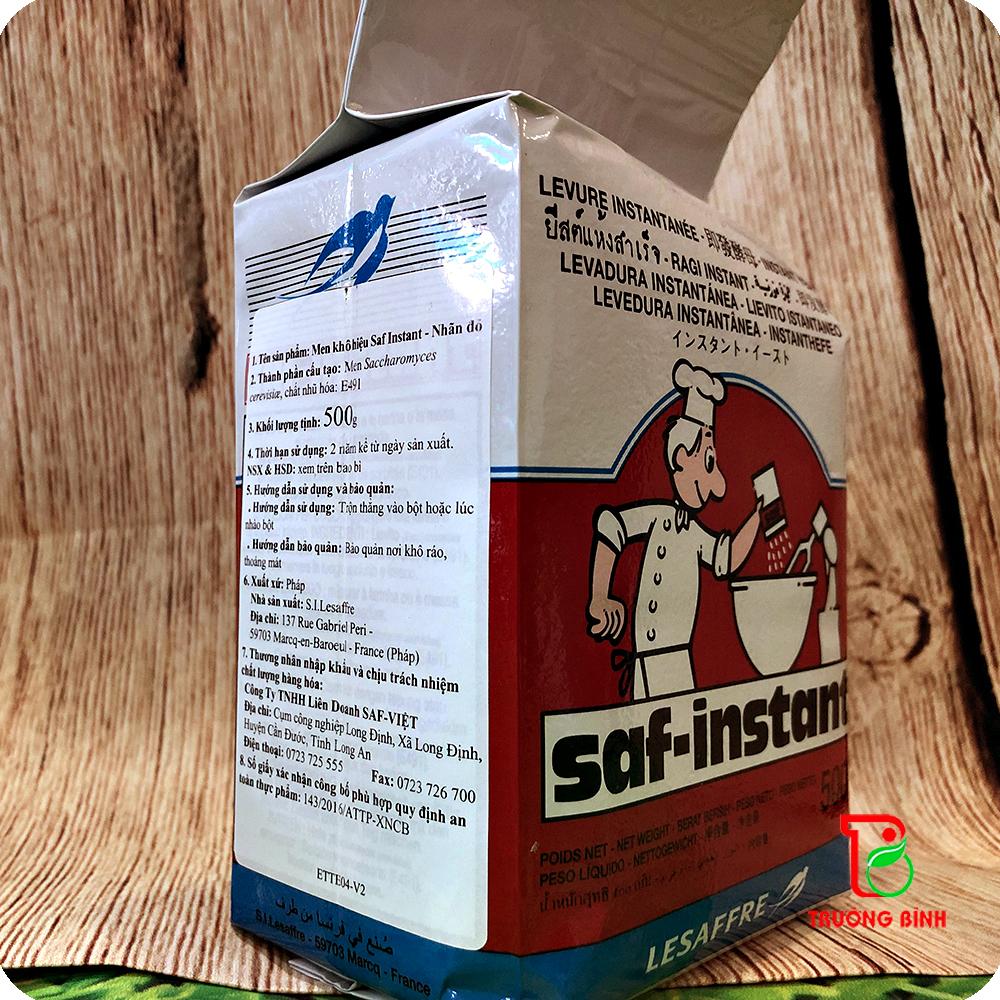 Men Khô Bánh Mỳ Saf-Instant Đỏ Pháp (500gr)