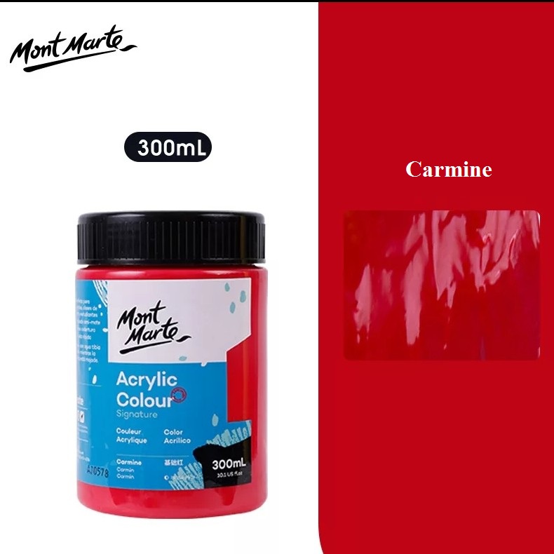-Màu Acrylic Mont Marte, Mont Marte Studio Acrylic Paint 300ml-