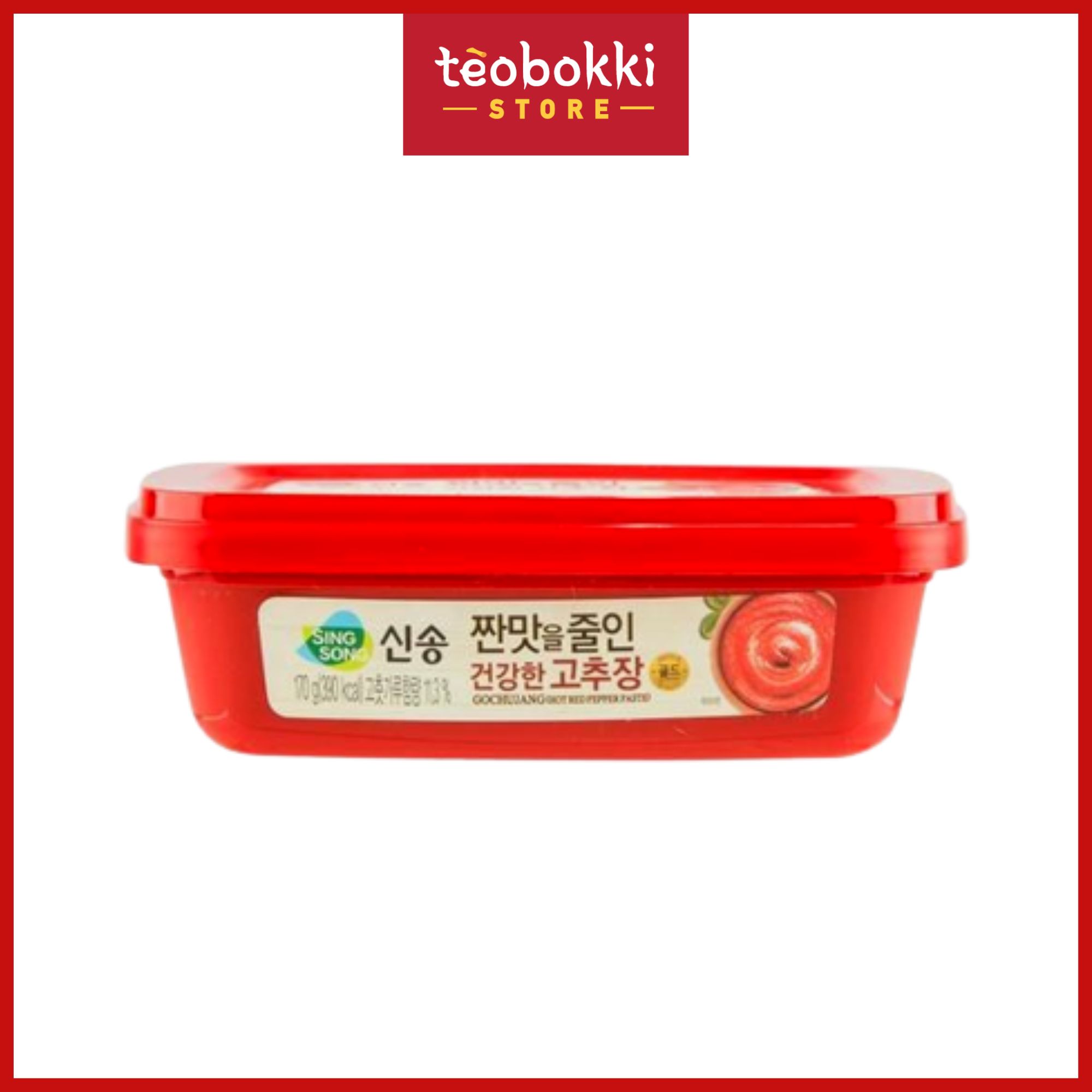 Tương ớt gochujang ít mặn Singsong 170g, 500g