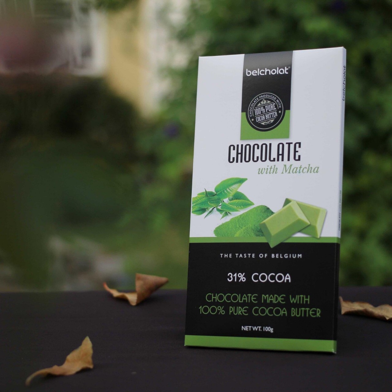 Chocolate With Matcha / Bag 100gr