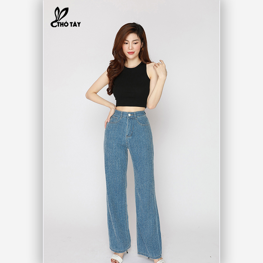 Quần Jean Suông - THỎ TÂY Q305B677
