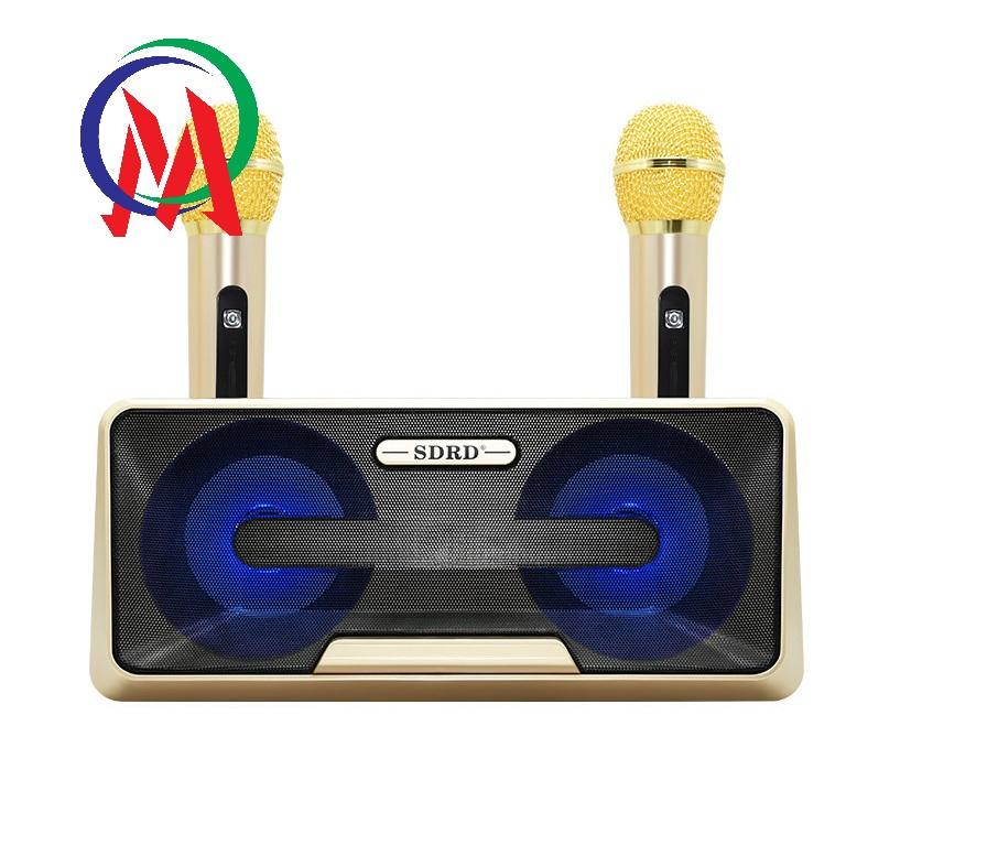 [HCM]Loa Karaoke SDRD SD-301 kèm 2 mic không dây (giao màu ngẫu nhiên)