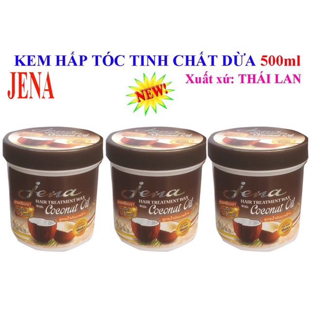 Ủ tóc dừa Jena bơ Carebeau Thái Lan 500g