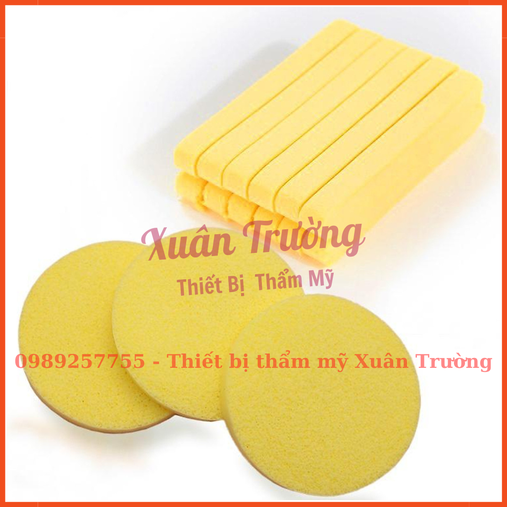 Cây 240 miếng bông mút rửa mặt Chivey (20 gói nhỏ)