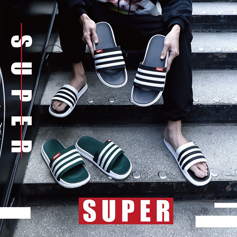Dép Thời Trang Nam Nữ Super Cao Su Mềm