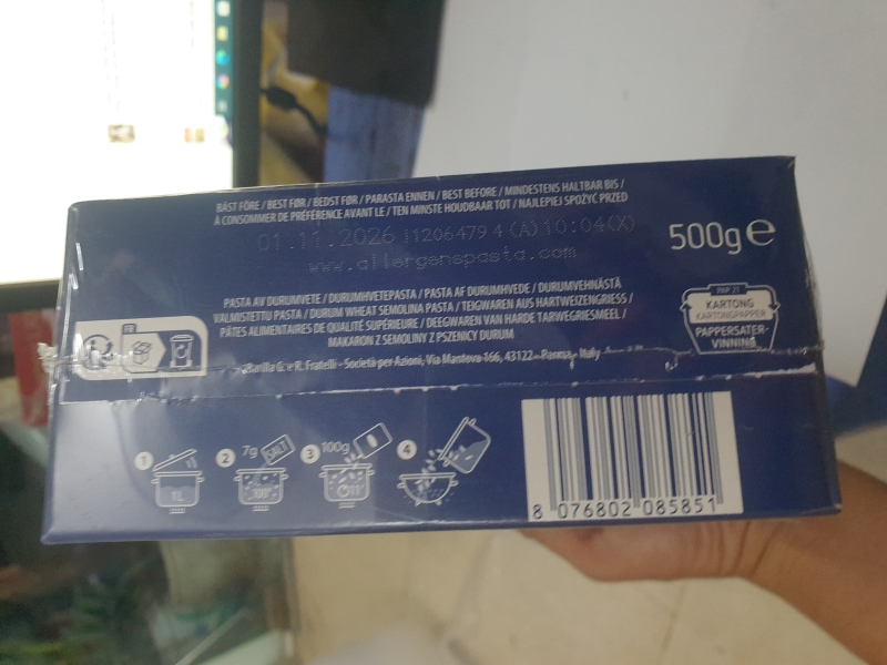 Barilla arrocchi pasta-500g imported Italy