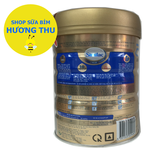 Sữa bột Similac Eye-Q 2 HMO 900g (dành cho Bé từ 6-12 tháng tuổi))