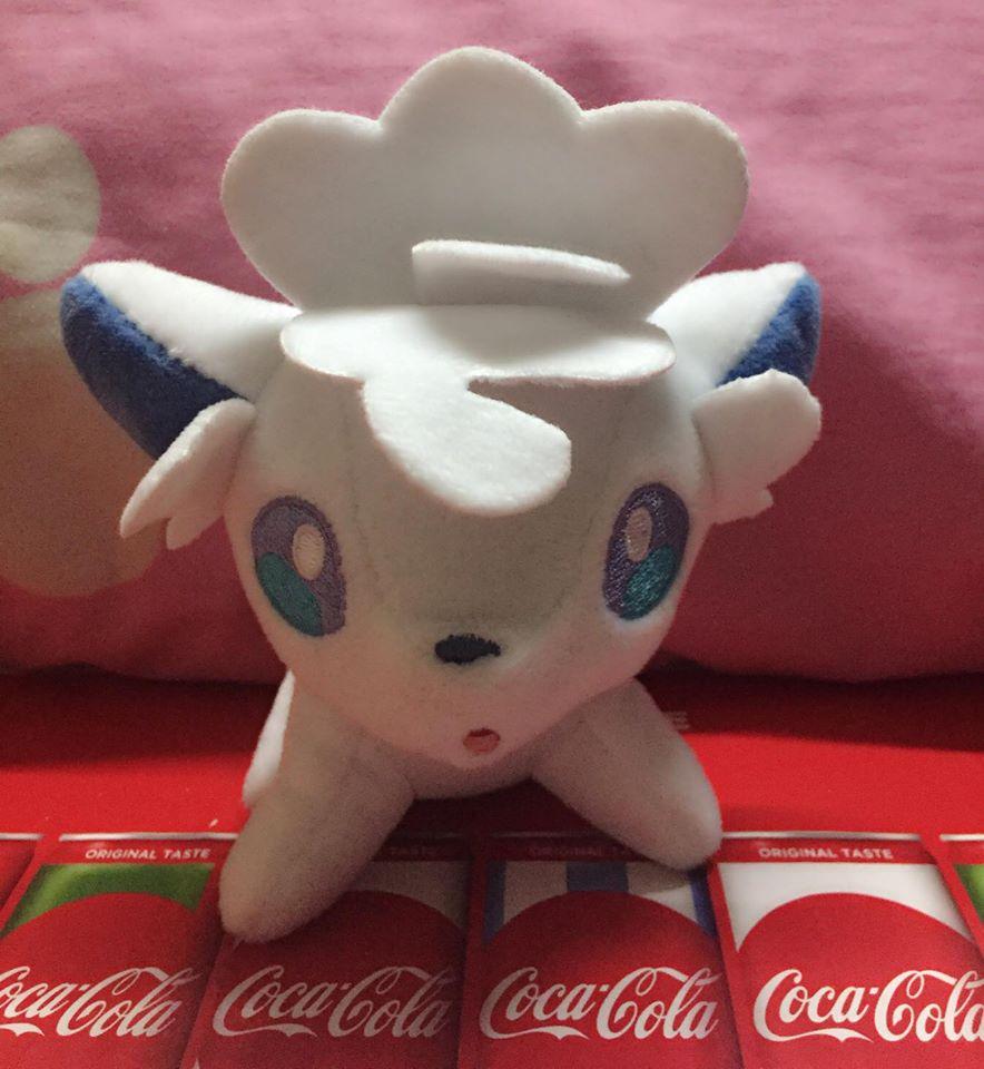 Móc khóa Cáo bông Vulpix pokemon