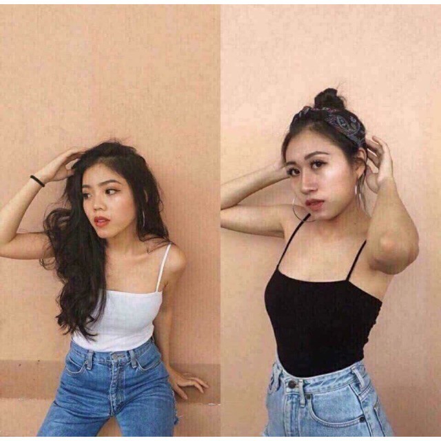 ❤ Áo 2 Dây Sợi Bún Siêu Xinh ❤-Z19A-B3T3