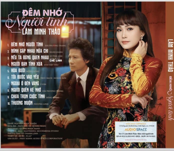 Đêm Nhớ Người Tình - Lâm Minh Thảo (Audio Space CD)