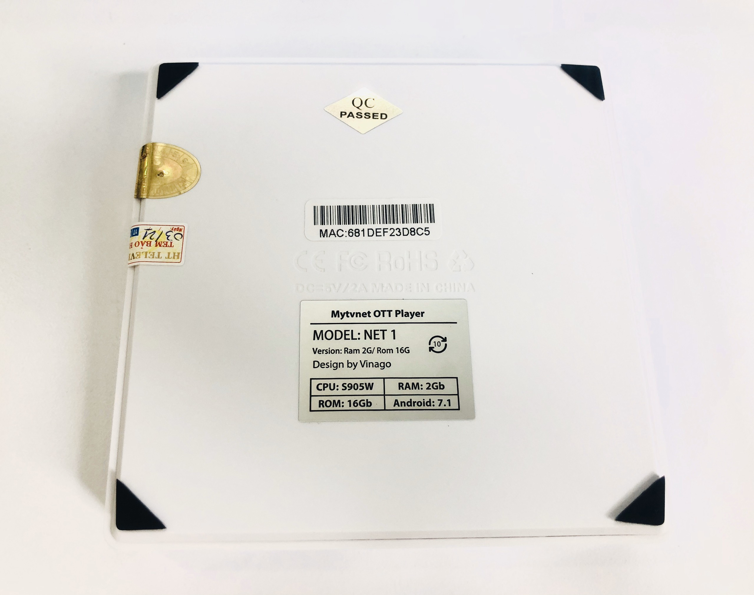 Android TV Box MyTV Net1 - RAM 2GB, ROM 16GB - SP000785