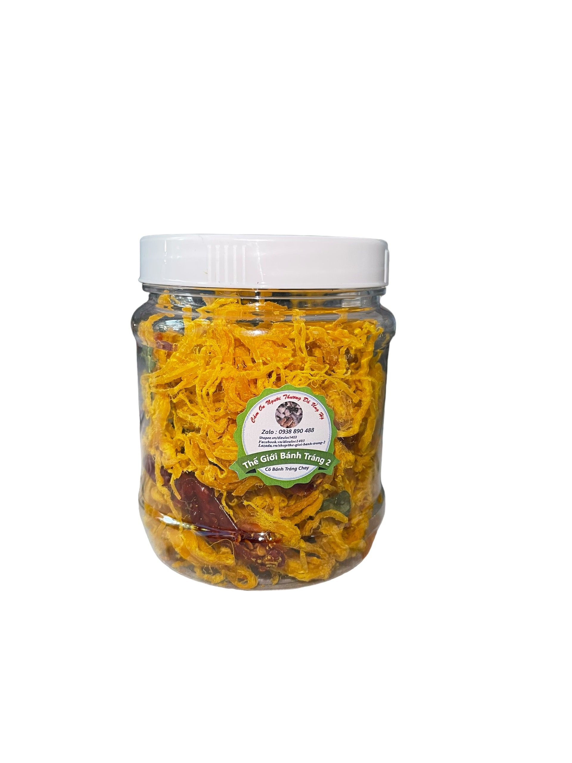 hủ 100gr khô gà lá chanh siêu ngon