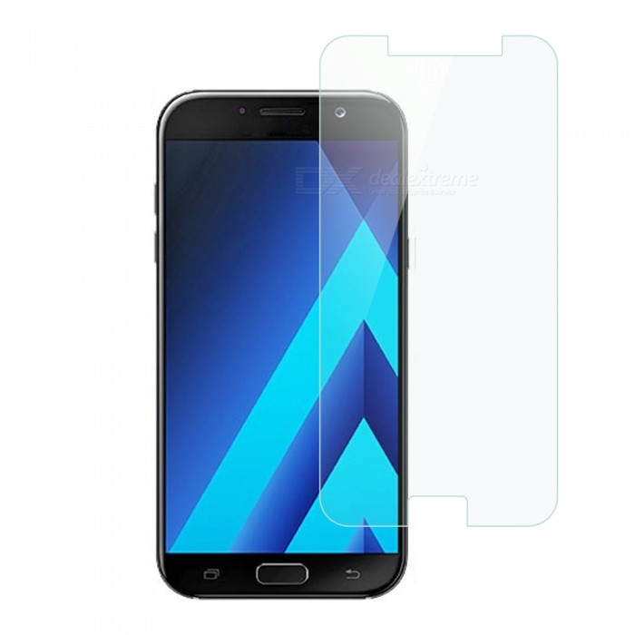 Kính cường lực trong suốt Samsung Galaxy A7 2017 / A720 (Kèm miếng lau)