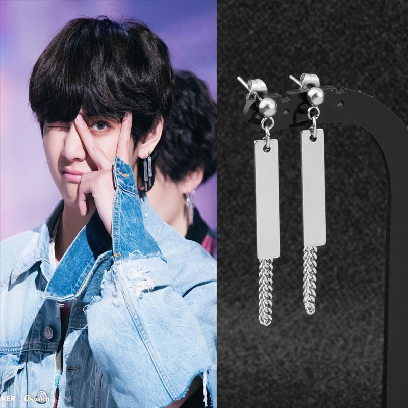 Bông tai V BTS