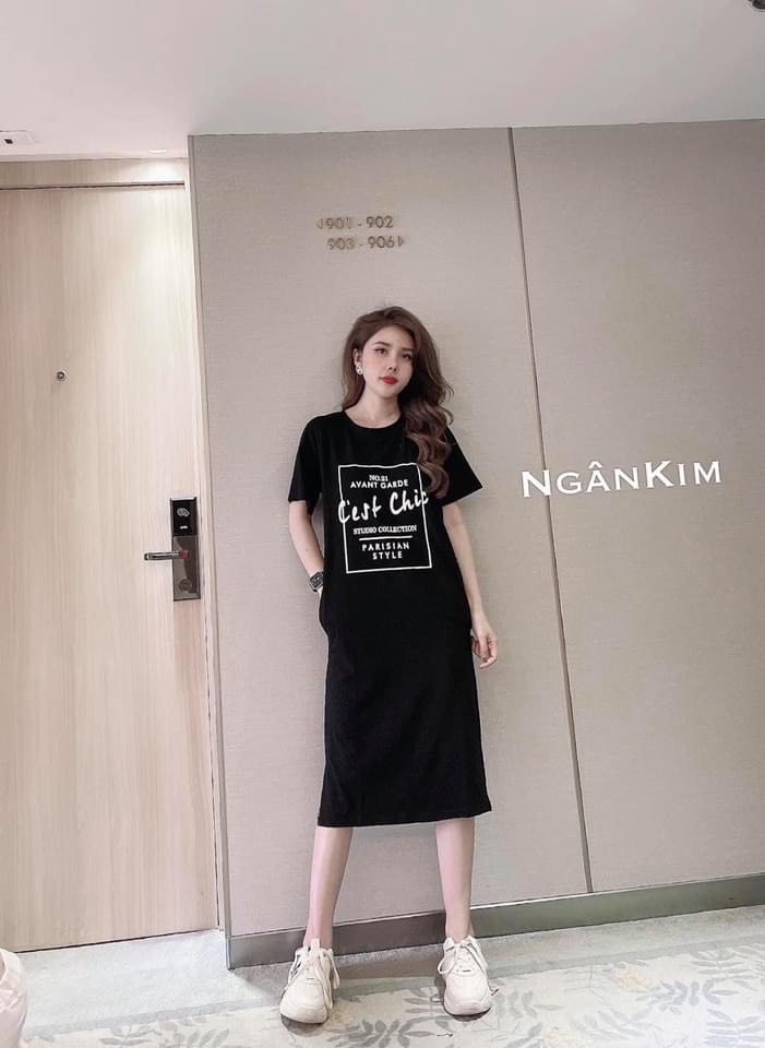 [Yến Trần] ĐẦm Suông - Váy Suông CEST From Rộng - Dáng dài