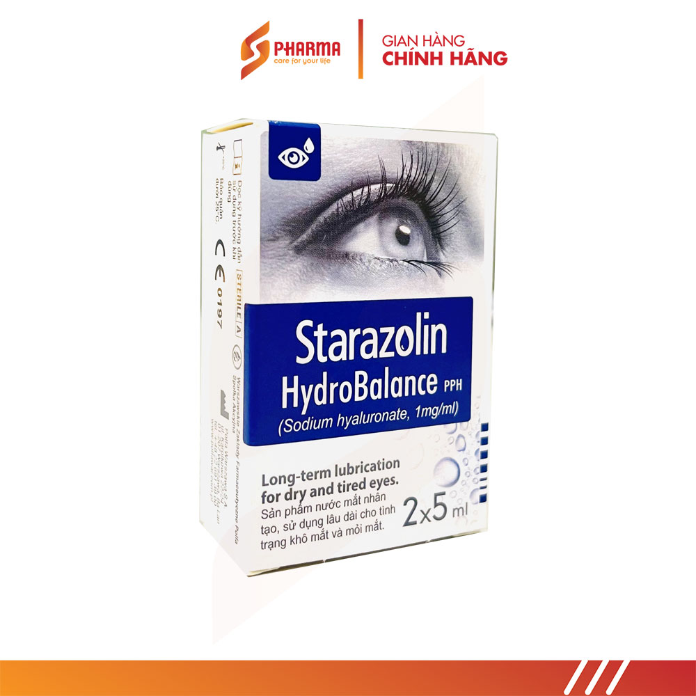 Dung dịch nhỏ mắt StaraZolin (Hộp 2x5ml) - Chính hãng