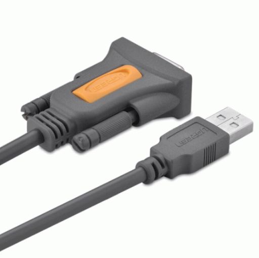 Cáp Chuyển USB to Com RS232 Cổng Âm Dài 1m5 Ugreen 20201