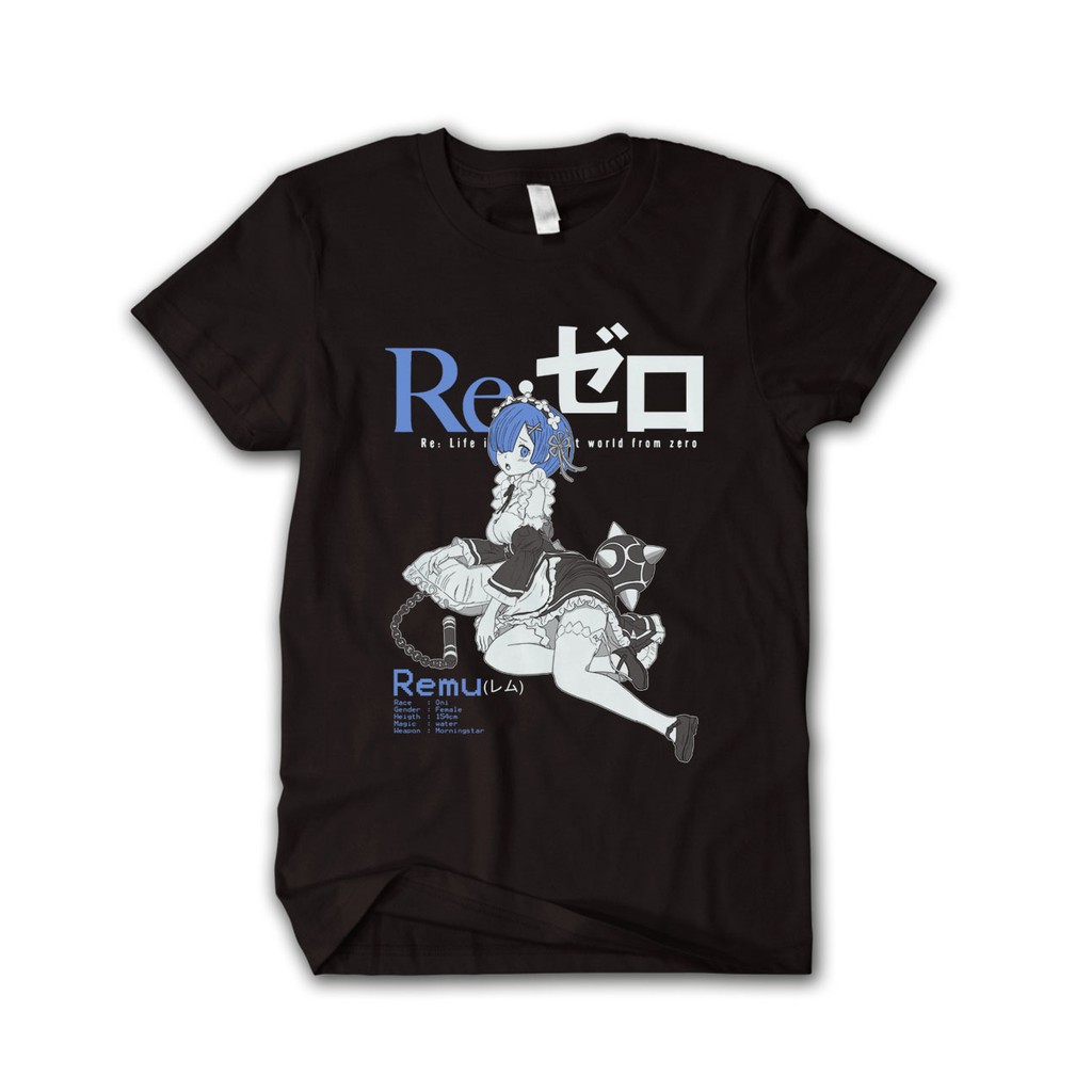 XẢ SỐC Áo thun Anime Rem Re Zero Morningstar đẹp giá rẻ