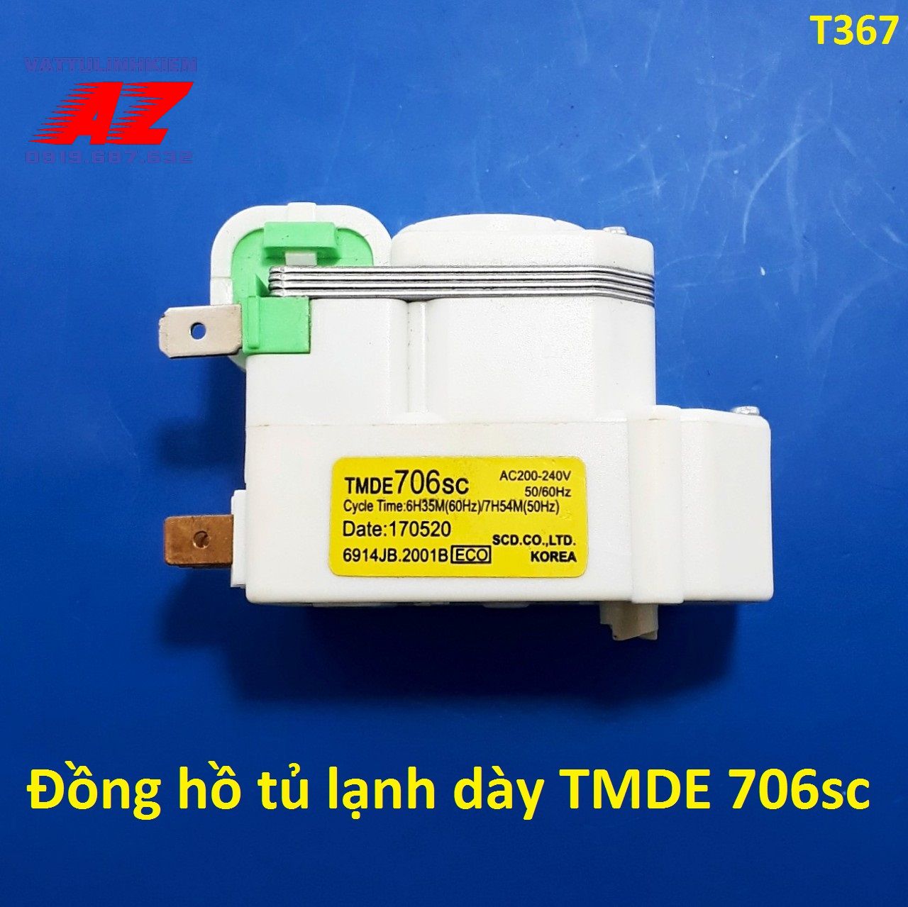 Đồng hồ rơ le thời gian tủ lạnh tmde 706sc