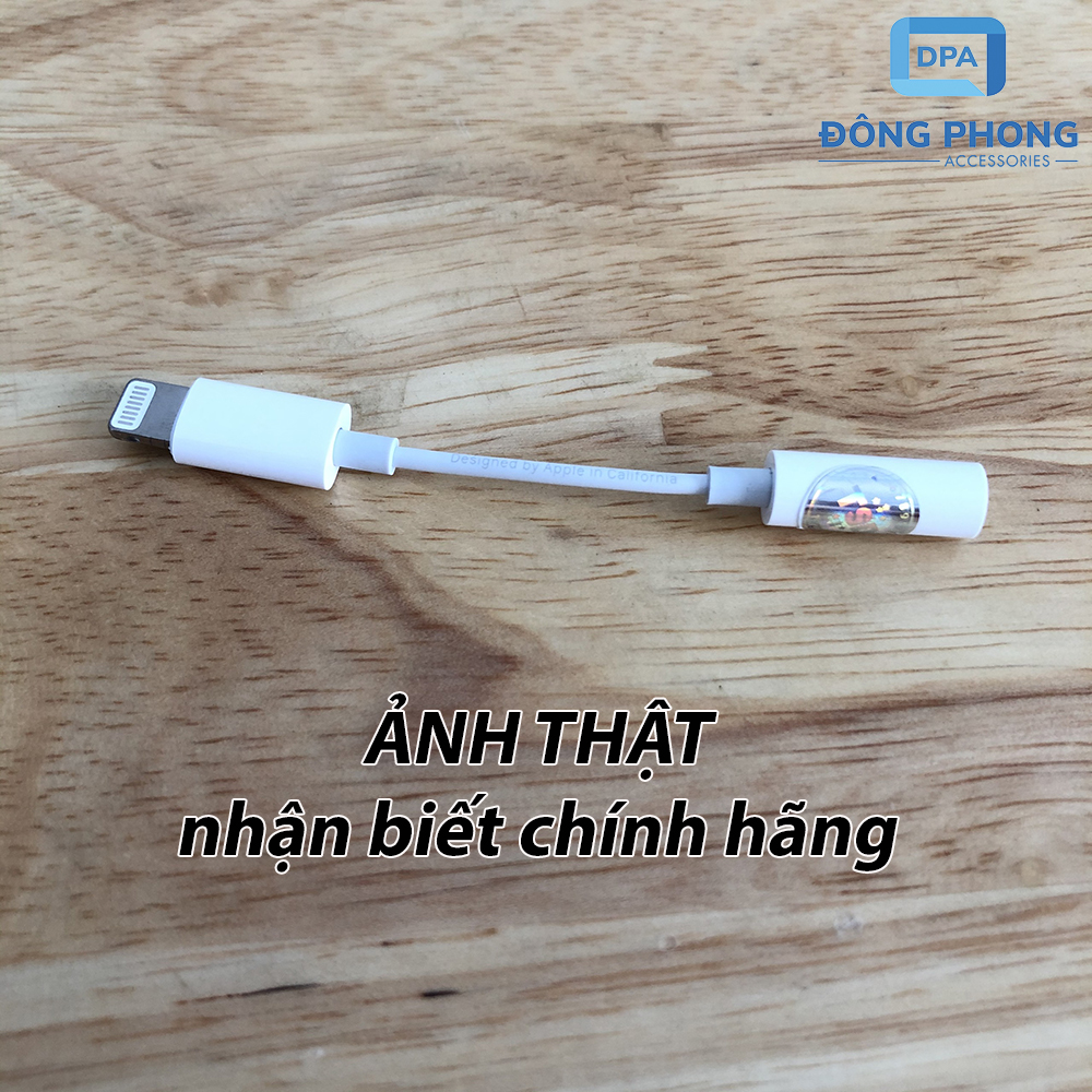 Jack Chuyển Cổng Lightning Sang 3.5mm iPhone Chính Hãng