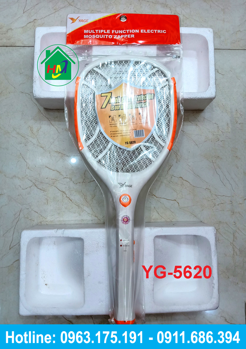 Vợt Bắt Muỗi Thái Lan Cao Cấp Yage YG-5620