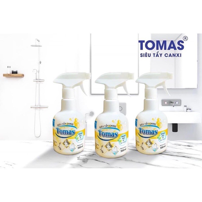Siêu tẩy dầu mỡ tomas - siêu tẩy cặn canxi tomas - mituhome - chuyên gia tẩy cặn canxi dầu mỡ - cam kết 100%