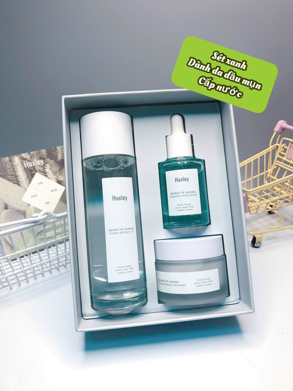 SET DƯỠNG DA HUXLEY