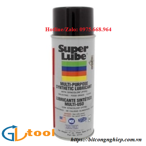 Bình xịt bôi trơn tổng hợp đa năng Super Lube 31110-325ml (Xuất xứ: USA; Đảm bảo hàng chính hãng, nhập khẩu trực tiếp