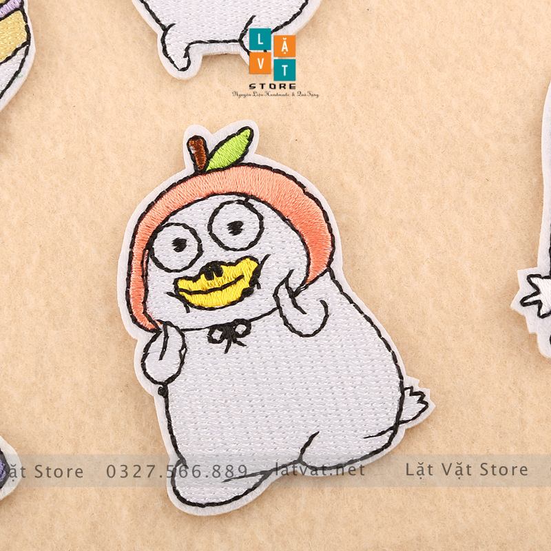[HCM]Sticker Logo Patch Ủi Quần Áo Troll cực đẹp