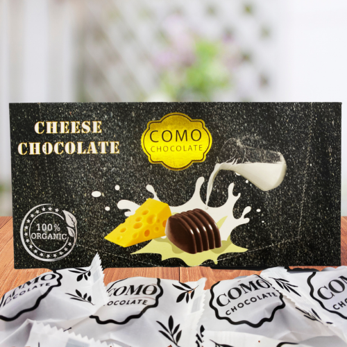 Hộp Socola nhân Phô Mai thơm béo COMO Chocolate 100g
