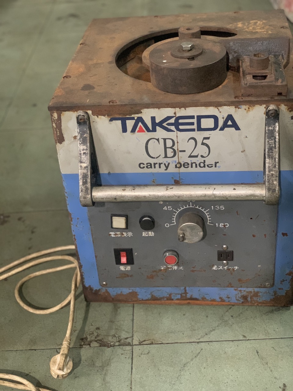 MÁY UỐN SẮT NỘI ĐỊA NHẬT TAKEDA 25MM