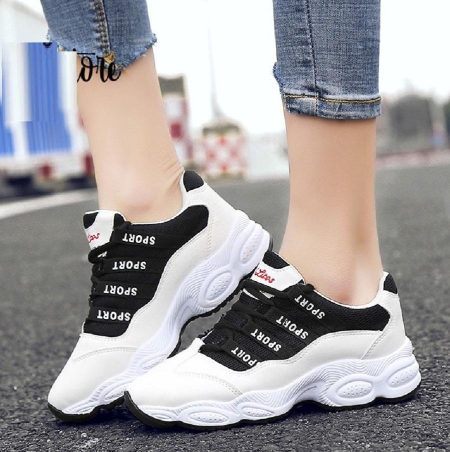 Giày thể thao nữ giày sneaker nữ kiểu dáng Hàn Quốc (chữ sport)