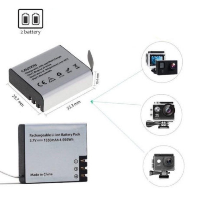 Pin Camera Hành Trình SJCAM