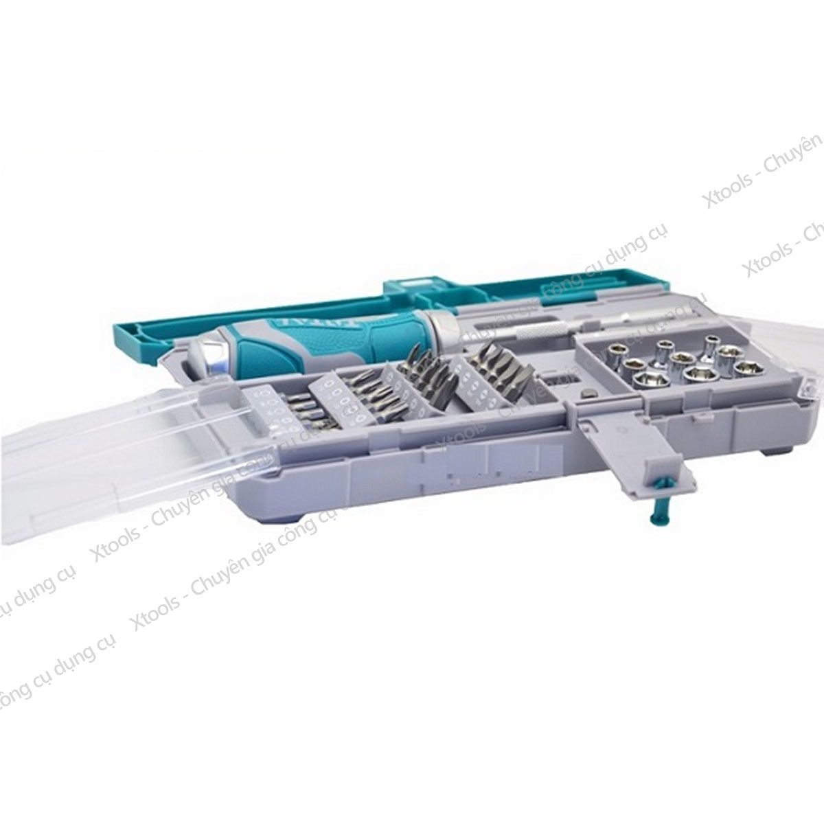 Total ticsd30256 25 PCs multi-function T screwdriver set disassembled screwdriver set made of sturdy alloy steel screw driver