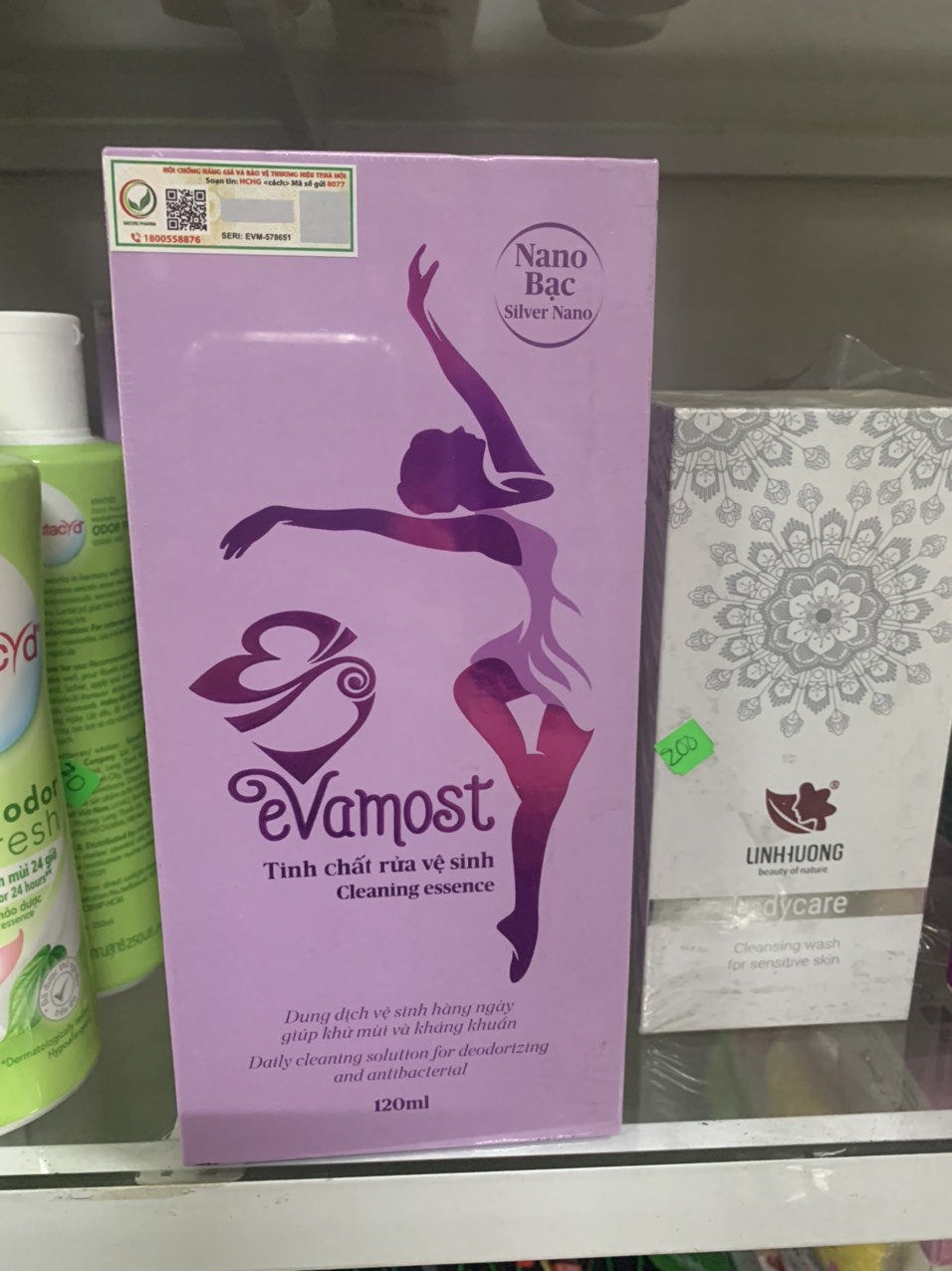 Tinh Chất Rửa Vệ Sinh EVAMOST Nguyên Tem (Chính hãng 100%)