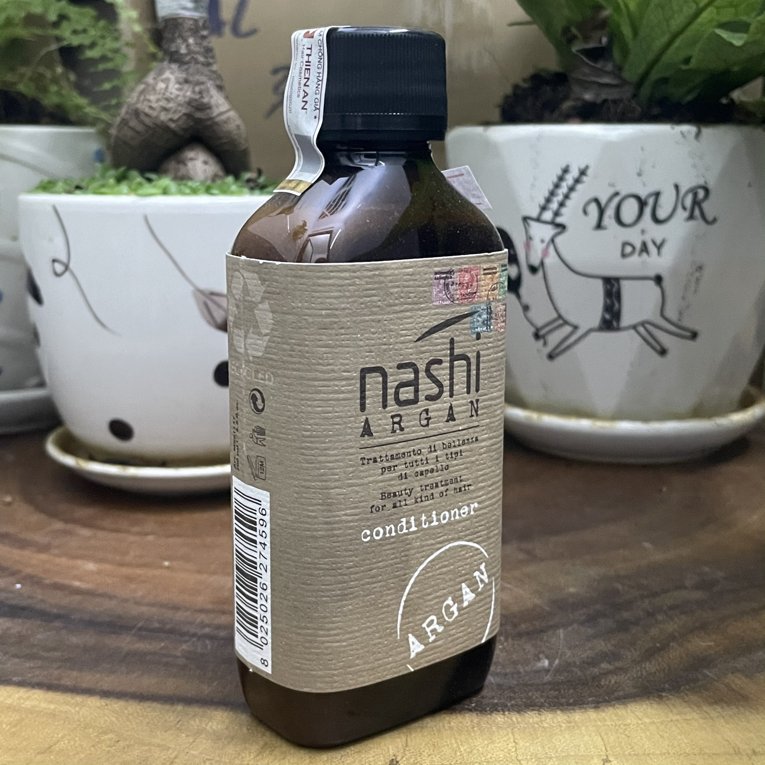 [HCM]Dầu gội xả phục hồi tóc Nashi Argan 200mlx2