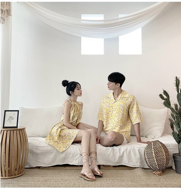 [HCM]ĐỒ ĐÔI -ÁO ĐÔI NAM NỮ VẢI BAO ĐẸP