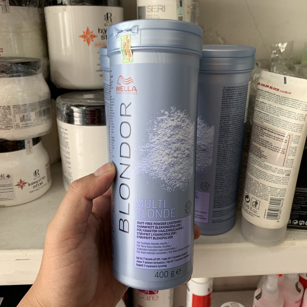 [HCM]Bột tẩy cao cấp Wella Blondor Multi Up từ 7 Level ( Đức) 400g