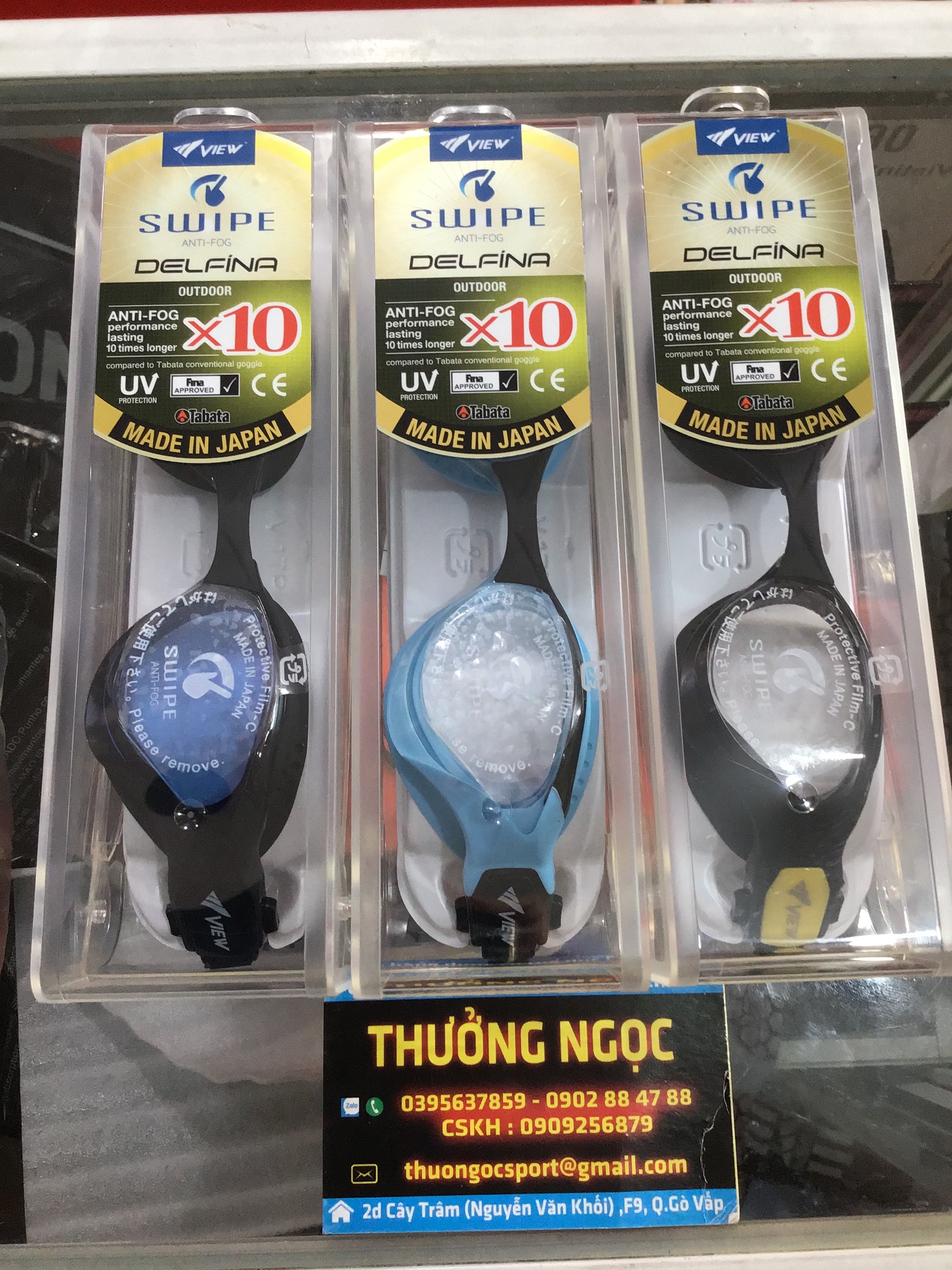 Kính Bơi View V2000ASA Hàng Nhật Chính Hãng
