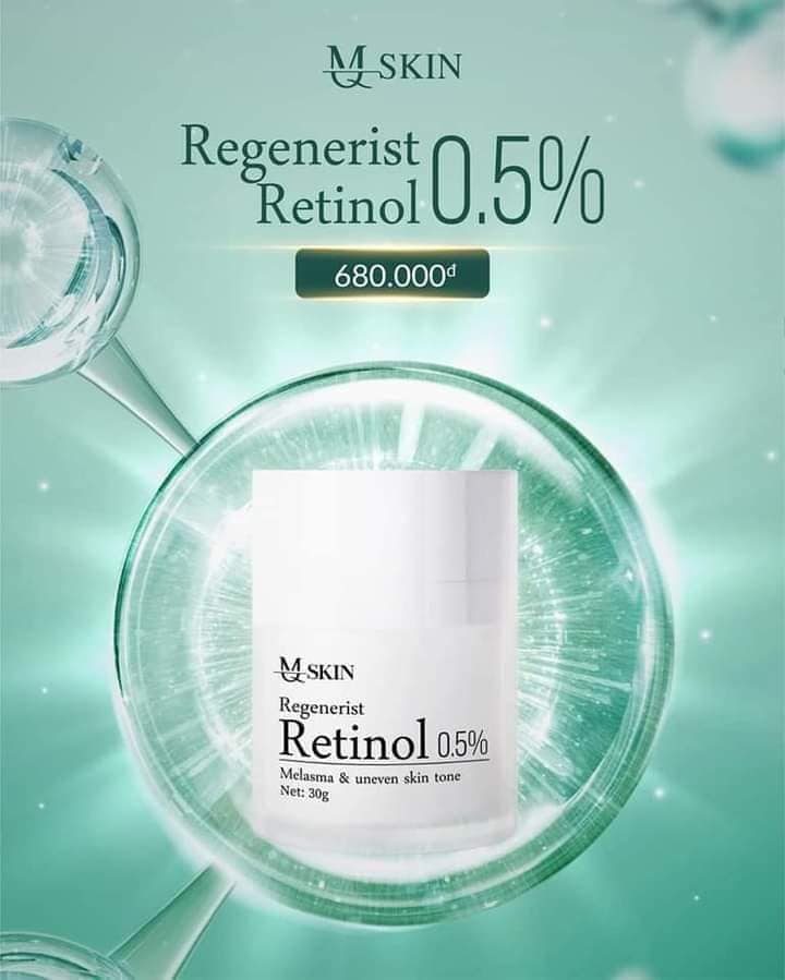 Kem Face Retinol 0.5% MQ Skin Regenerist chính hãng