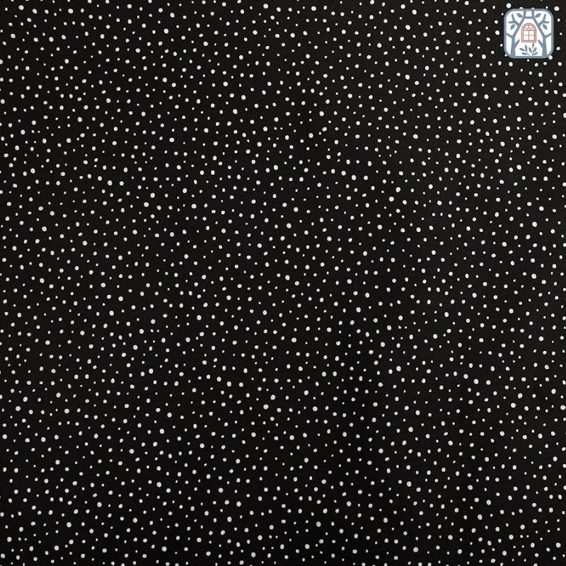 Vải cotton 100% tự nhiên🍒Sevenberry🍒khổ vải 110cm - Chấm bi xinh xắn - vải đẹp handmade, quilt,quần áo