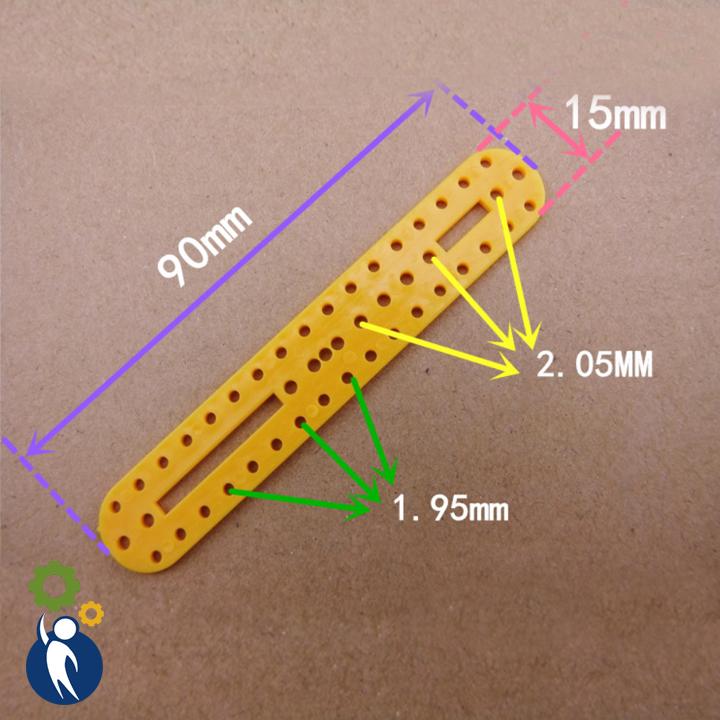 Bộ 4 Thanh Nhựa Dẹp Số 1 9cm