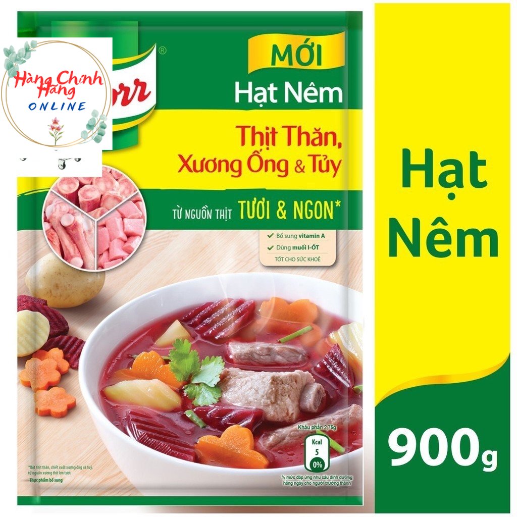 [HCM]Hạt nêm Knorr 900g- CAM KẾT HÀNG CÔNG TY