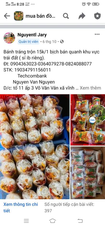 1kg chà bông
