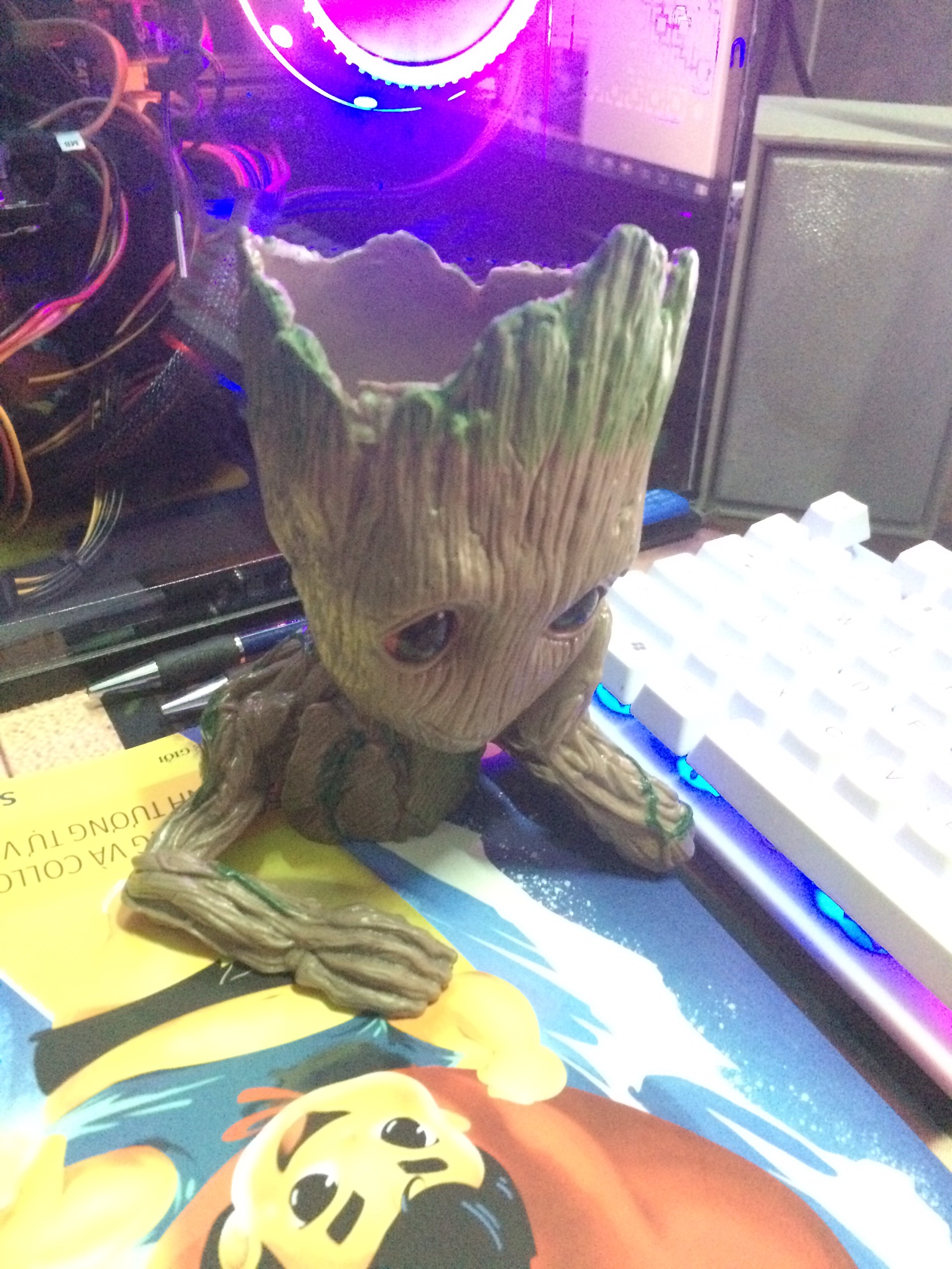 Chậu cây, Hộp đựng bút Nhân vật Groot - I am groot