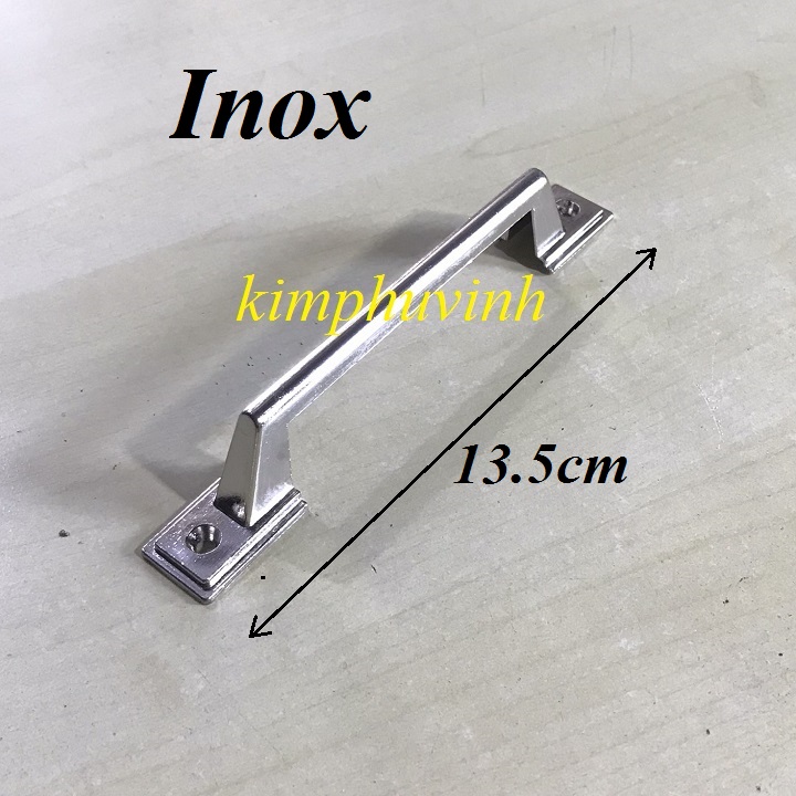 02 cái - tay nắm tủ inox thái - tay nắm thái inox