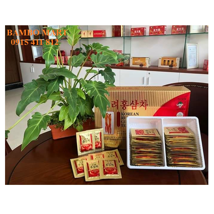 TRÀ HỒNG SÂM KGS HỘP 100 GÓI