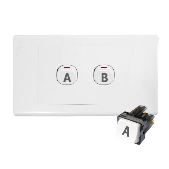 Công tắc đèn 2 chiều 10A bật đèn cầu thang phòng ngủ A-B