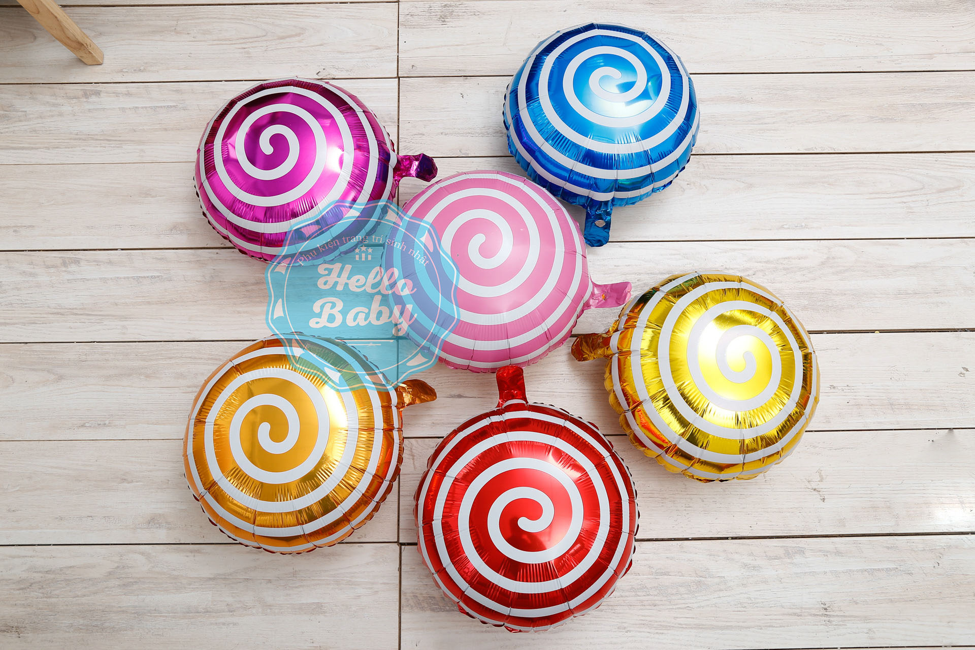 Ball decoration birthday shape candy (45cm)